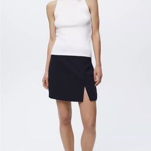 Zara slit hem skort - medium